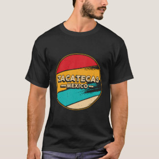 T-shirt Zacatecas Mexique - Fier Mexicain - Zacatecas Retr