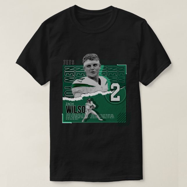 T-shirt Zach Wilson New 2   (Design devant)