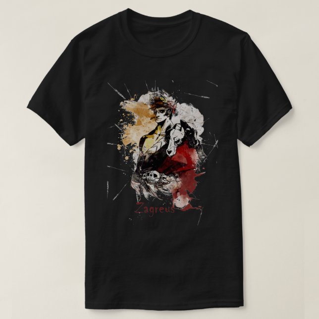 T-shirt Zagreus - Peinture de Hadès (Design devant)