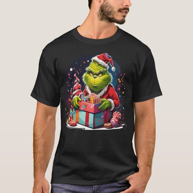 T-shirt Zany Zest Avec M. Grinchy Et Zeste Zestfulness (Devant)