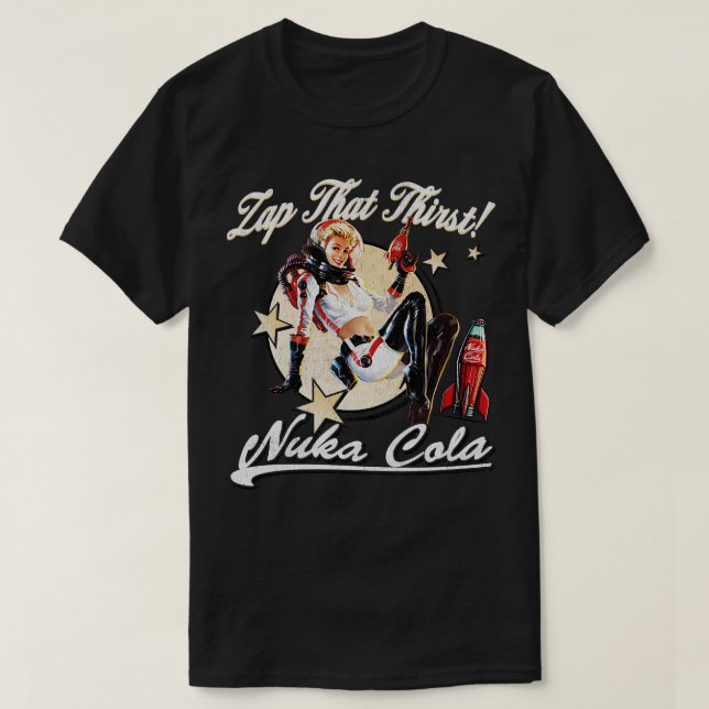 T-shirt Zap Que La Soif S'Est Écoulée (Design devant)