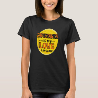 T-shirt Zapiekanka est My Love Langue Polonaise Pizza Food
