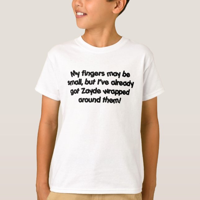 T-shirt Zayde enveloppé ! (Devant)