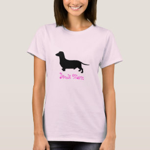 T-shirt zazzle1, maman de Doxie