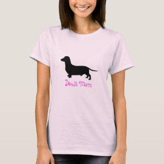 T-shirt zazzle1, maman de Doxie
