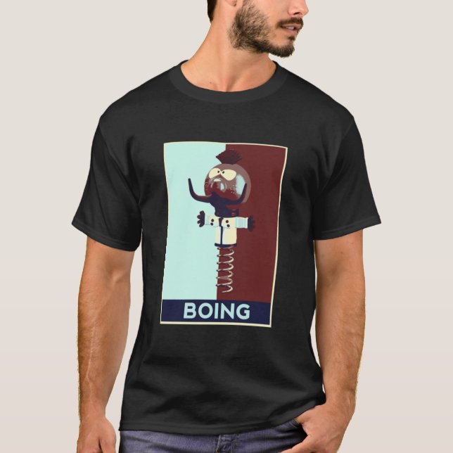 T-shirt Zebedee Boing Pop Art Classic (Devant)
