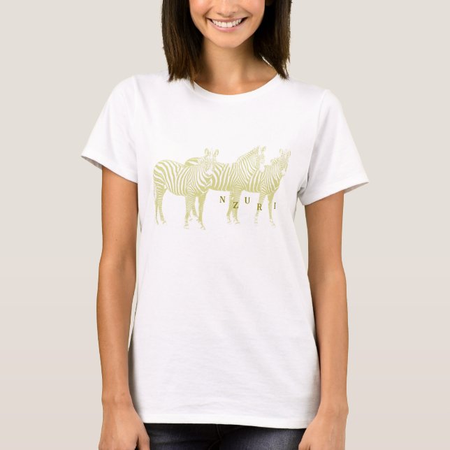T-shirt Zebra (Devant)
