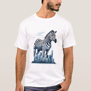 T-shirt Zebra Animal Beauté Nature Faune Découverte