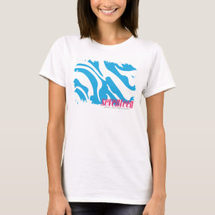 T-shirt Zebra Aqua 4