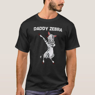 T-shirt Zebra For Men Dad African Zoo Animal
