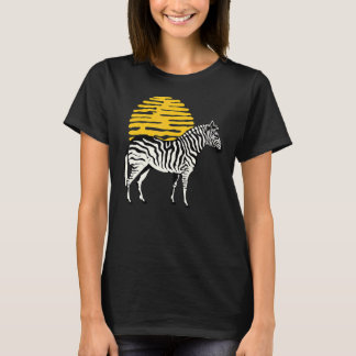 T-shirt Zebra Graphic mignon Imprimer Amour Nature Zebras