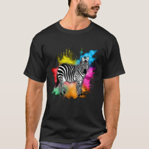 T-shirt Zebra Safari Soigneur de Zoo Afrique pour Hommes F