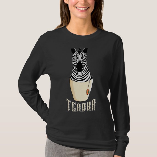T-shirt Zebra Tea (Devant)