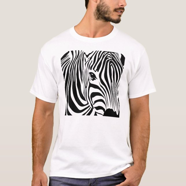 T-shirt Zèbre (Devant)