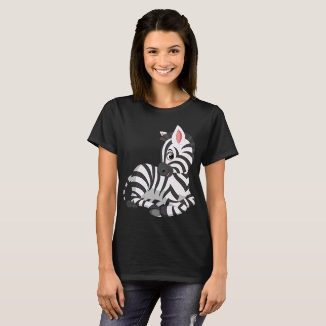 T-shirt Zèbre (Devant entier)