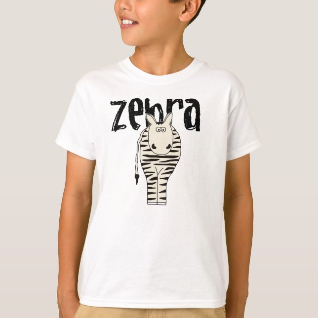 T-shirt Zèbre (Devant)