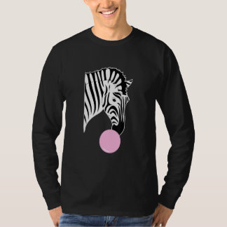 T-shirt Zèbre Avec Gomme À Cheval