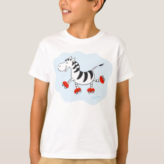 T-shirt Zèbre de patinage