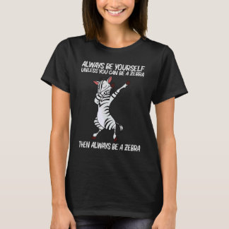 T-shirt Zèbre Pour Hommes Femmes Africain Zoo Animal  5