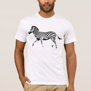 T-shirt Zèbre sauvage
