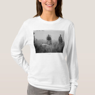T-shirt Zèbre tué par des indigènes en photographie de
