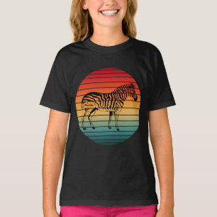 T-shirt zèbre vintage
