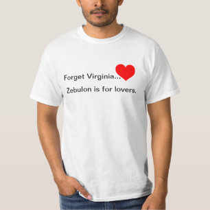 T-shirt Zebulon est pour des amants