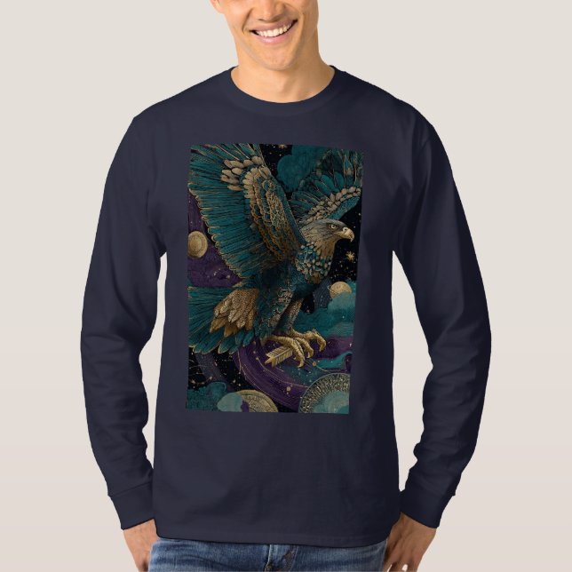 T-shirt Zellige aigle marocain  (Devant)
