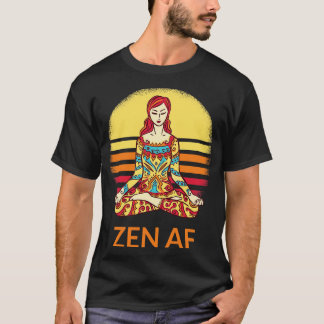 T-shirt Zen AF I Drôle Méditation