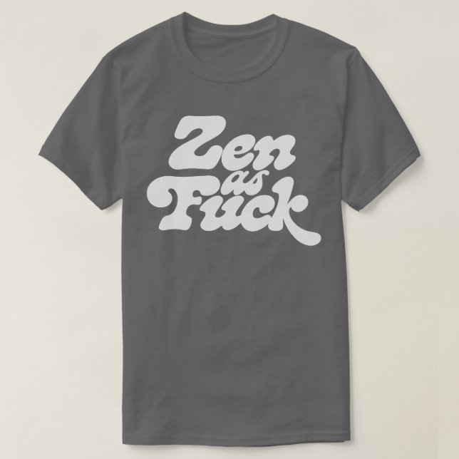 T-shirt Zen en Retro Typographie Design 4 (Design devant)
