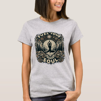 T-shirt Zen Escape - Carburant Votre Soul Inspiration Yoga