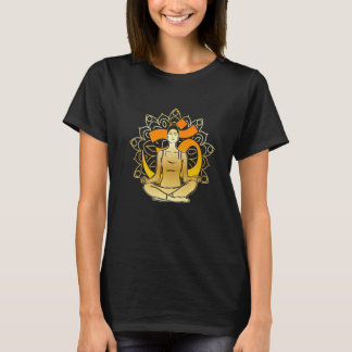 T-shirt Zen Yoga Meditating Premium