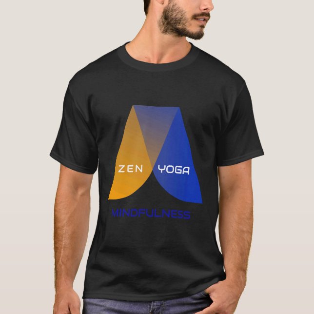 T-shirt Zen Yoga Mindfulness 9 (Devant)