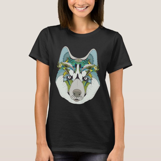 T-shirt Zenart Patterned Husky (Devant)