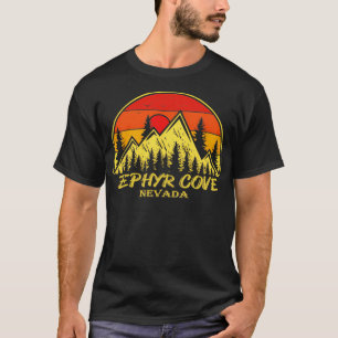 T-shirt Zephyr Cove Nevada Nv Montagnes Randonnée Randonné