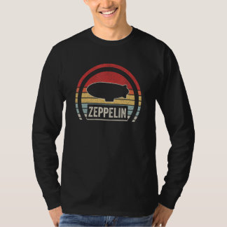 T-shirt Zeppelin Vintage Rétro Zeppelin Dirigible