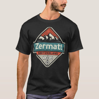 T-shirt Zermatt Suisse