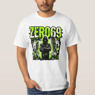T-shirt ZERO69 Glitch Division – Protocole Chaos Cyberpunk