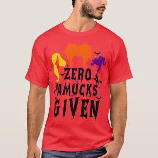T-shirt Zéro Amucks Donné Femmes Halloween Drôle Sanderson