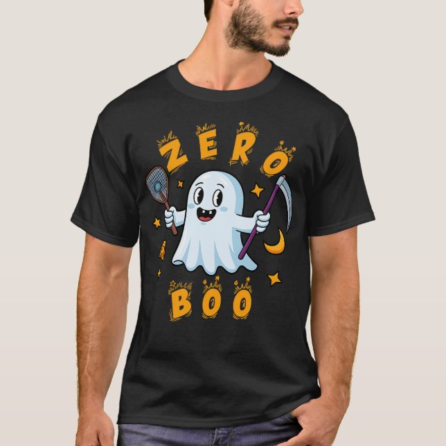 T-shirt zero boo funny halloween (Devant)