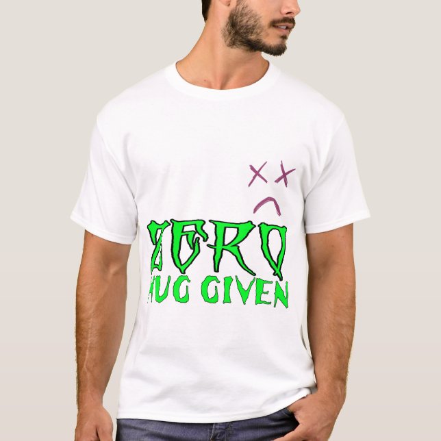 T-shirt Zéro câlin (Devant)