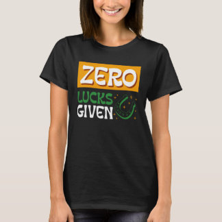T-shirt Zéro Chance Donné St Patrick s Day St Paddys Day