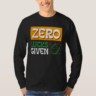 T-shirt Zéro chance donnée Saint-Patrick St Paddys Day