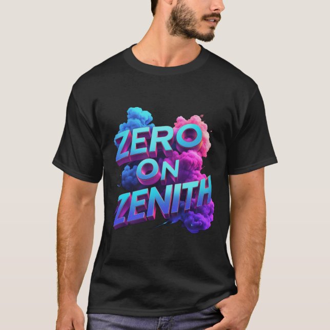 T-shirt Zéro entrée sur Zénith (Devant)
