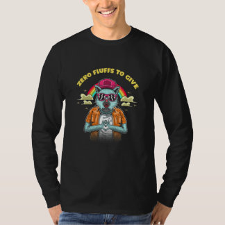 T-shirt Zéro Fausse Fourrure à Donner Chat Maman Chat Cha