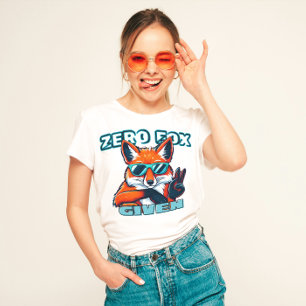 T-shirt "Zero Fox Donné" Drôle