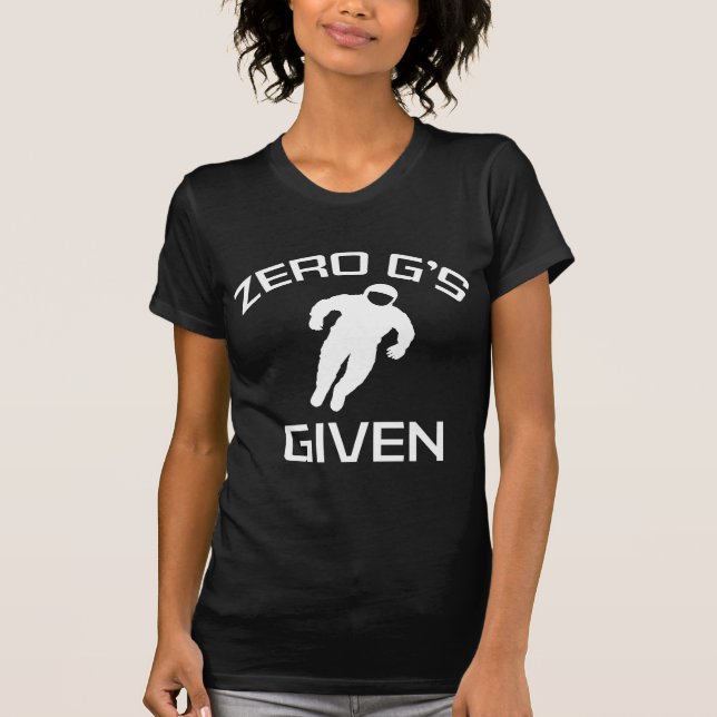T-shirt Zéro G donné (Devant)