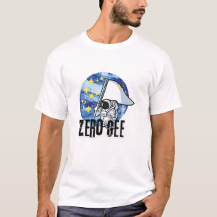 T-shirt Zero Gee Funny Zéro Gravité