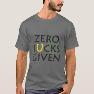 T-shirt Zéro Lucks Donné, Jour de la Saint Patrick Vert, E