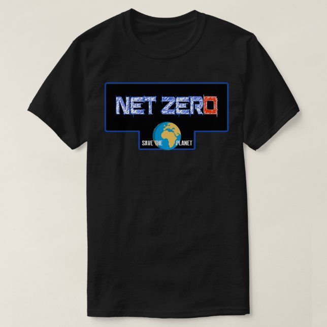 T-shirt Zéro net (Design devant)